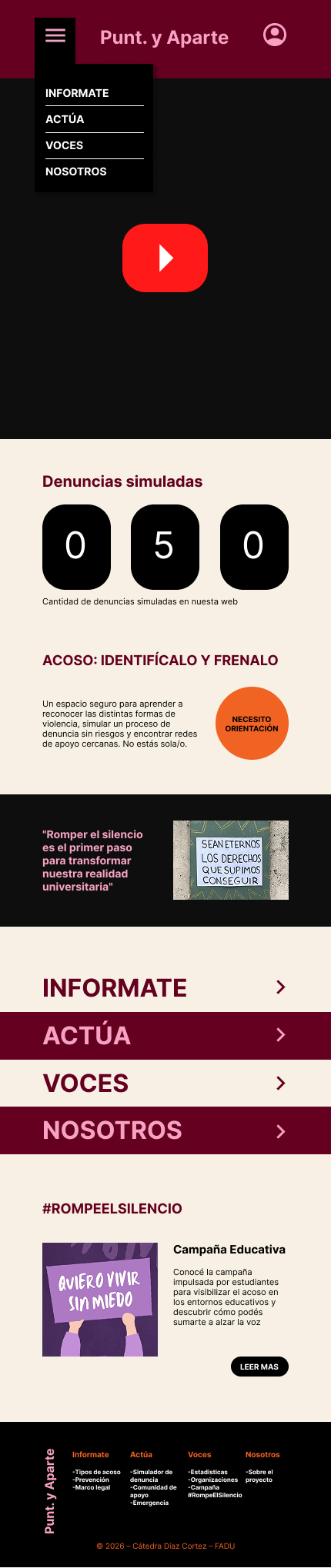 Propuesta de Home